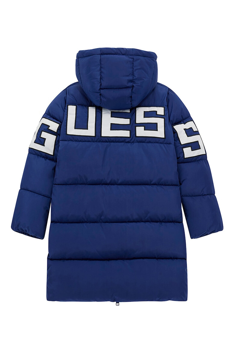 GUESS KIDS Зимно яке с вата и лого - Pepit.bg