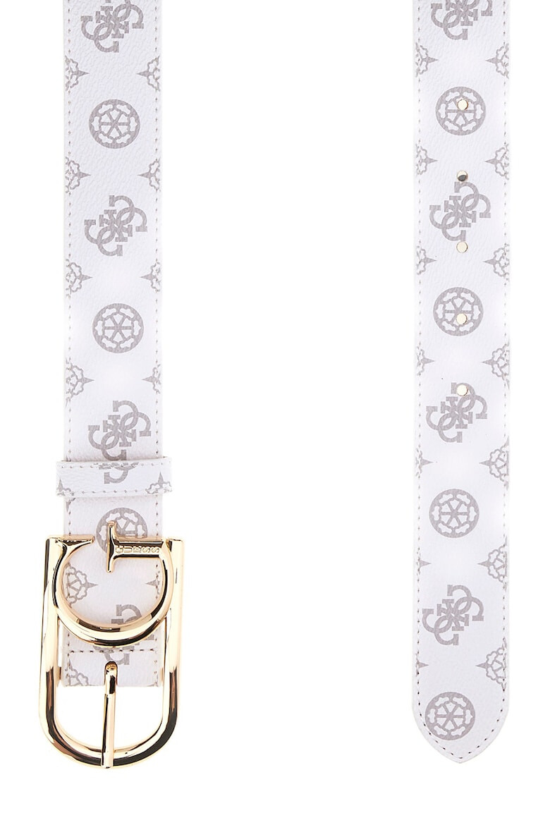 GUESS Колан Dorys от еко кожа с монограм - Pepit.bg