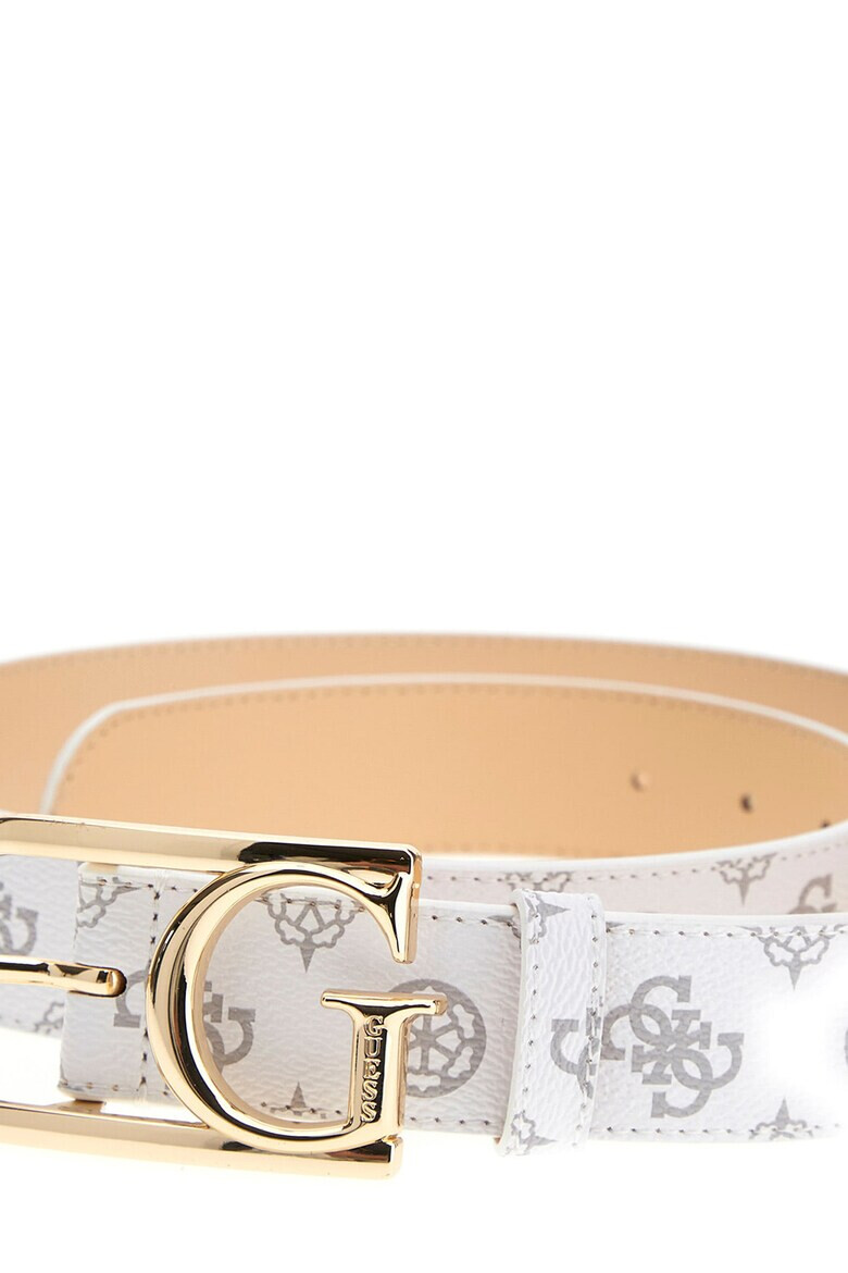GUESS Колан Dorys от еко кожа с монограм - Pepit.bg
