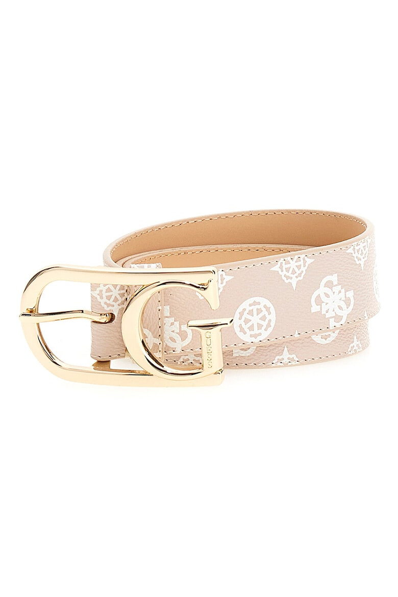 GUESS Колан Dorys от еко кожа с монограм - Pepit.bg