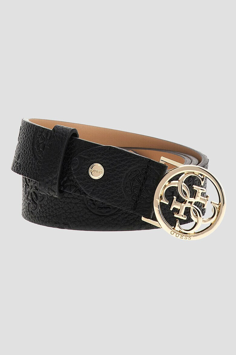 Guess Колан Izzy от еко кожа с монограм - Pepit.bg