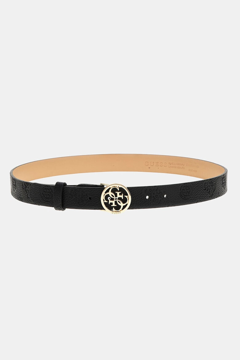 Guess Колан Izzy от еко кожа с монограм - Pepit.bg