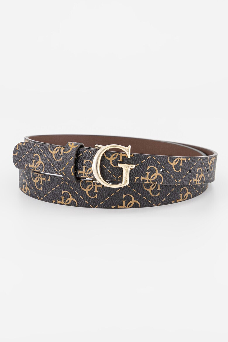 Guess Колан Meridian с десен с монограм - Pepit.bg