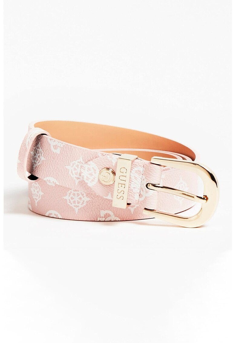 Guess Колан от еко кожа с монограм Briana - Pepit.bg