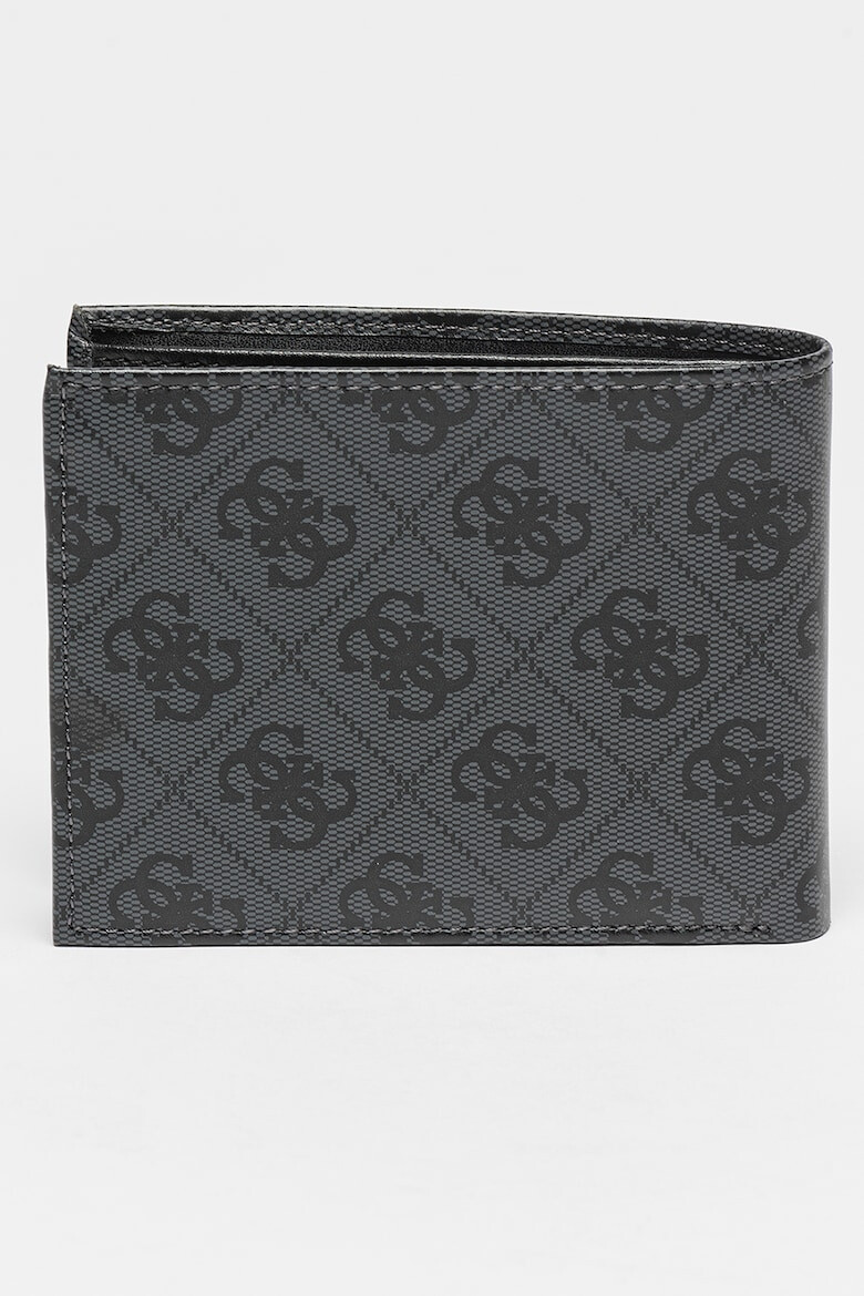 Guess Кожен портфейл RFID с монограм - Pepit.bg