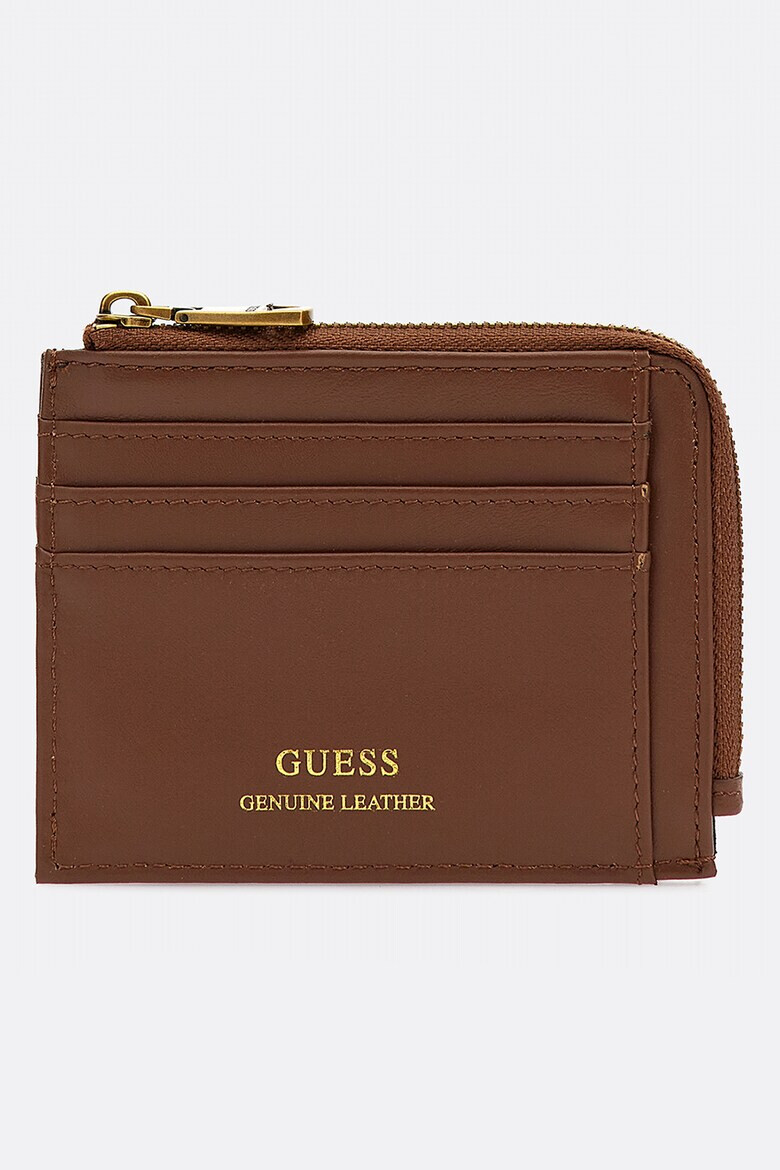 GUESS Кожен портфейл с лого - Pepit.bg