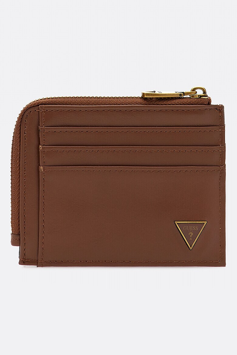 GUESS Кожен портфейл с лого - Pepit.bg