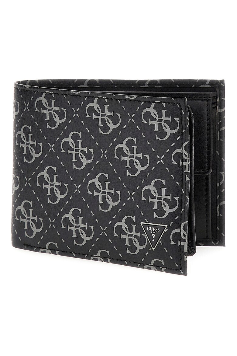 GUESS Кожен портфейл с лого - Pepit.bg
