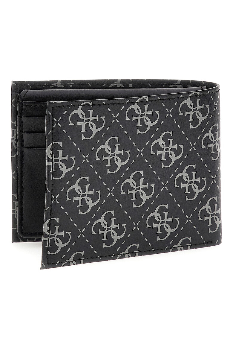 GUESS Кожен портфейл с лого - Pepit.bg