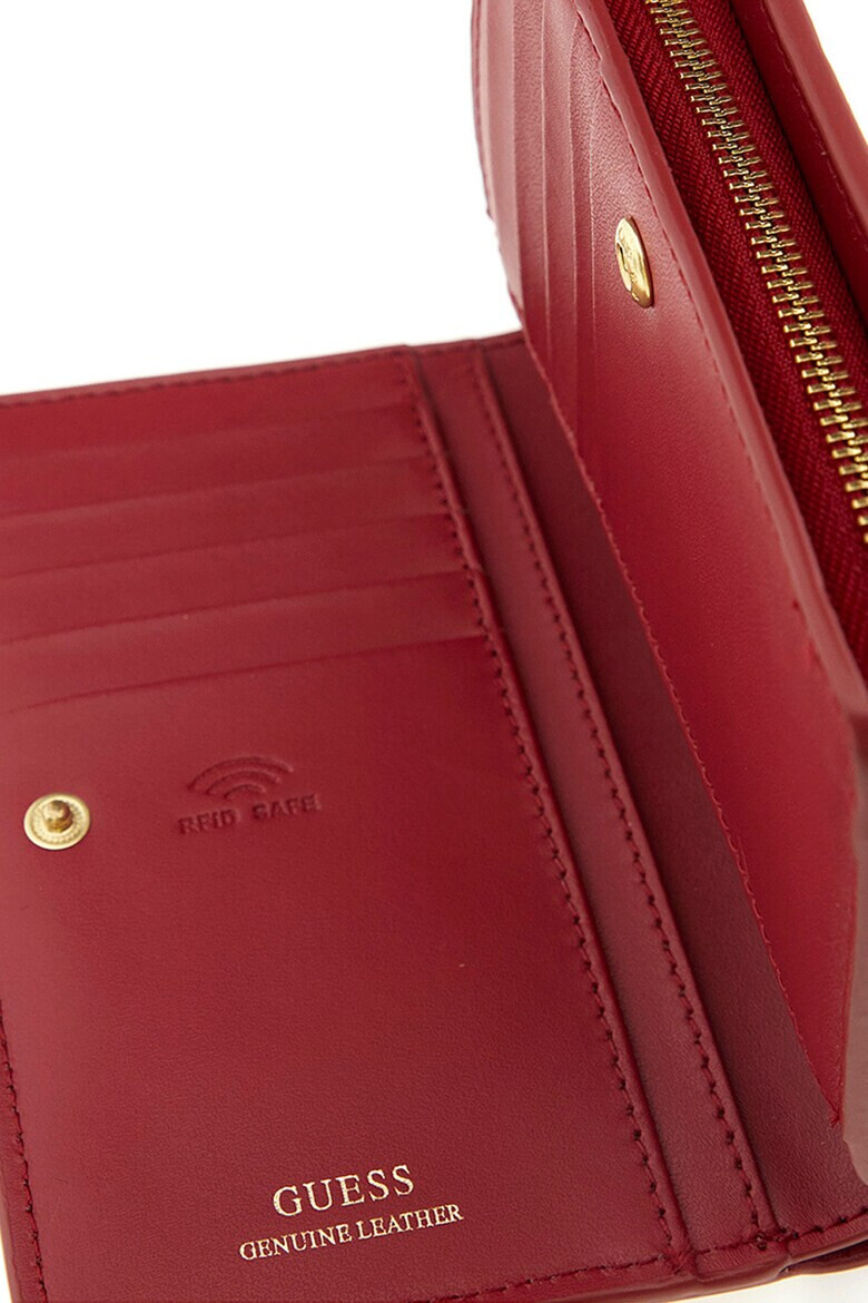 GUESS Кожен портфейл с лого - Pepit.bg