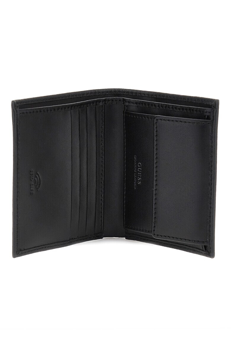 GUESS Кожен портфейл с прегъване - Pepit.bg