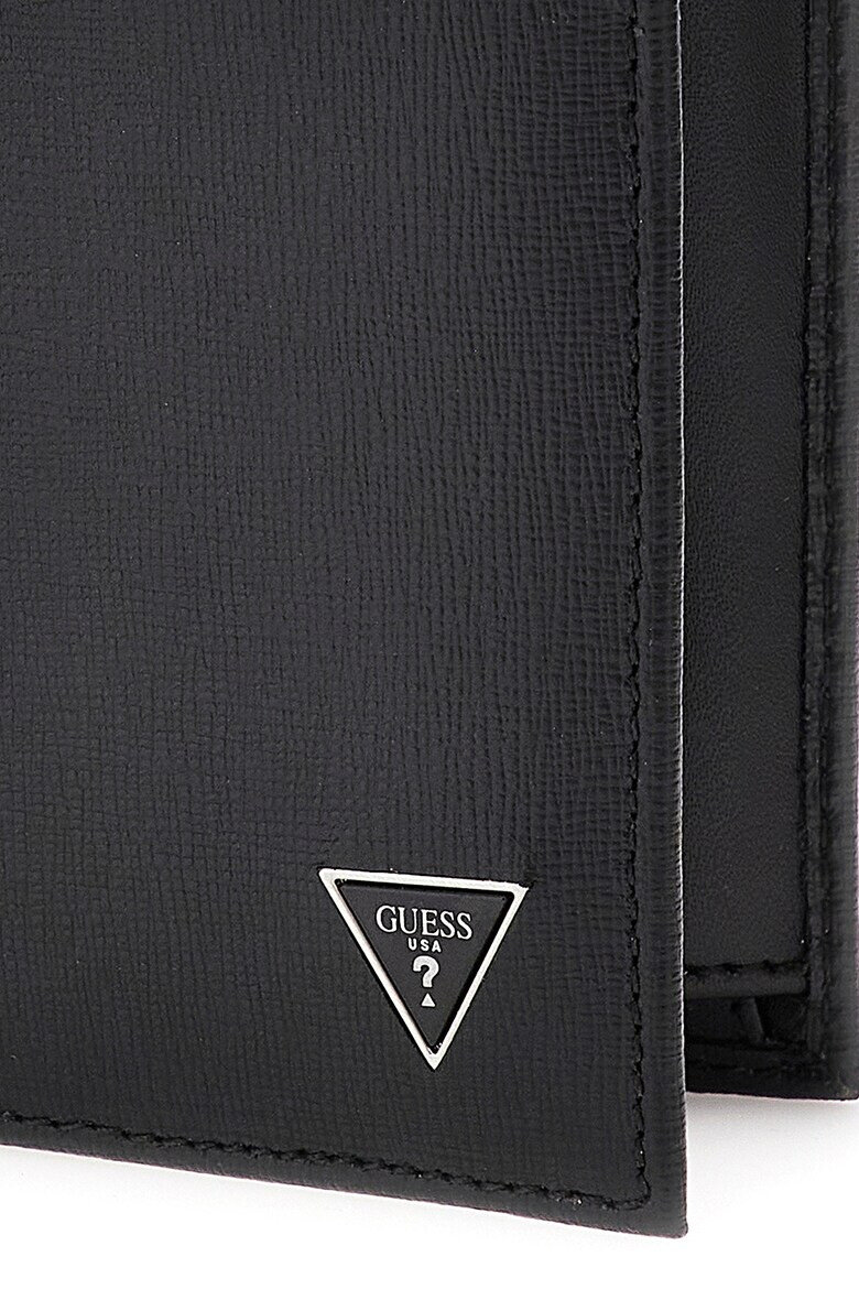 GUESS Кожен портфейл с прегъване - Pepit.bg