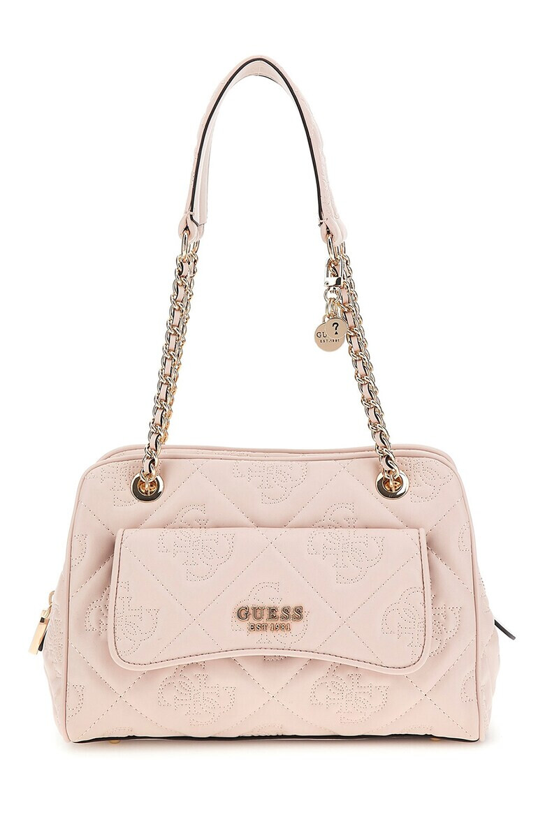 GUESS Кожена чанта Marieke - Pepit.bg