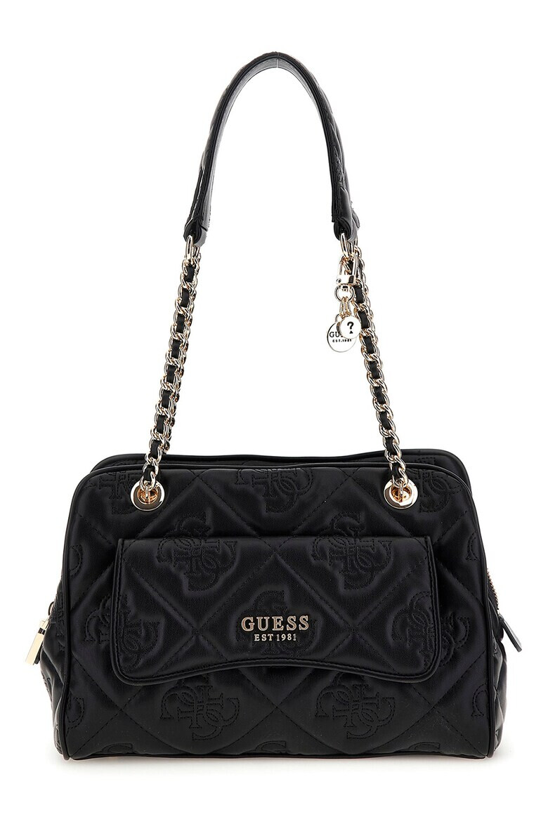 GUESS Кожена чанта Marieke - Pepit.bg