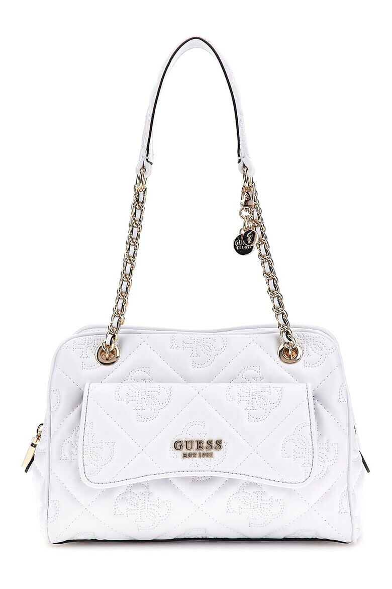 GUESS Кожена чанта Marieke - Pepit.bg