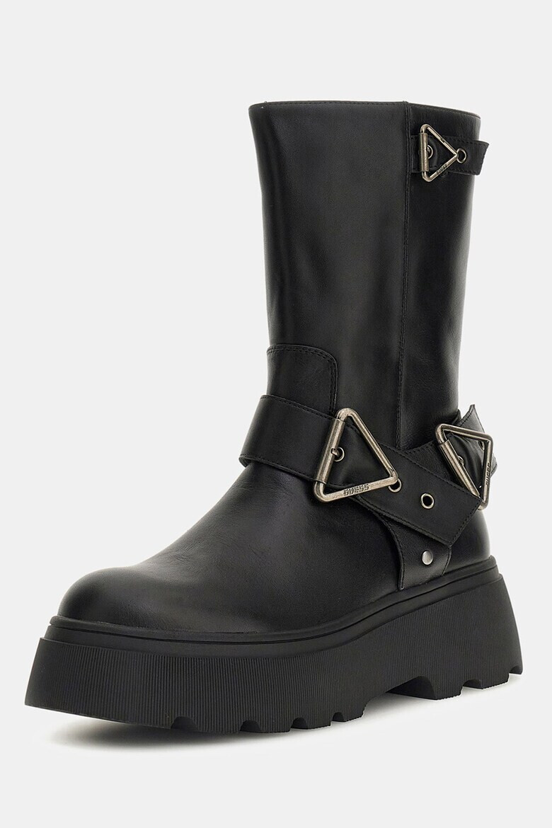 GUESS Кожени боти Nuria - Pepit.bg