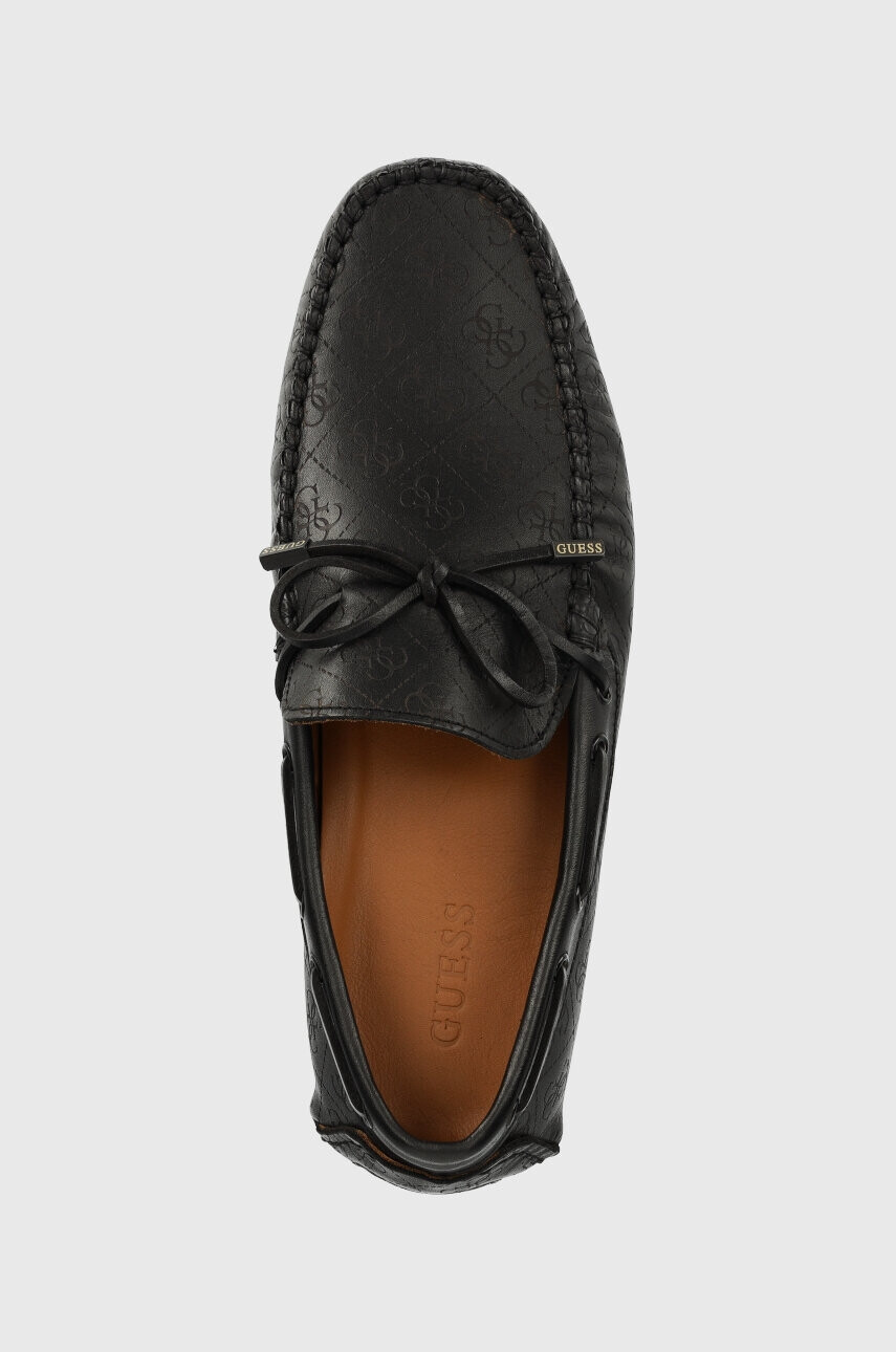 GUESS Кожени мокасини - Pepit.bg