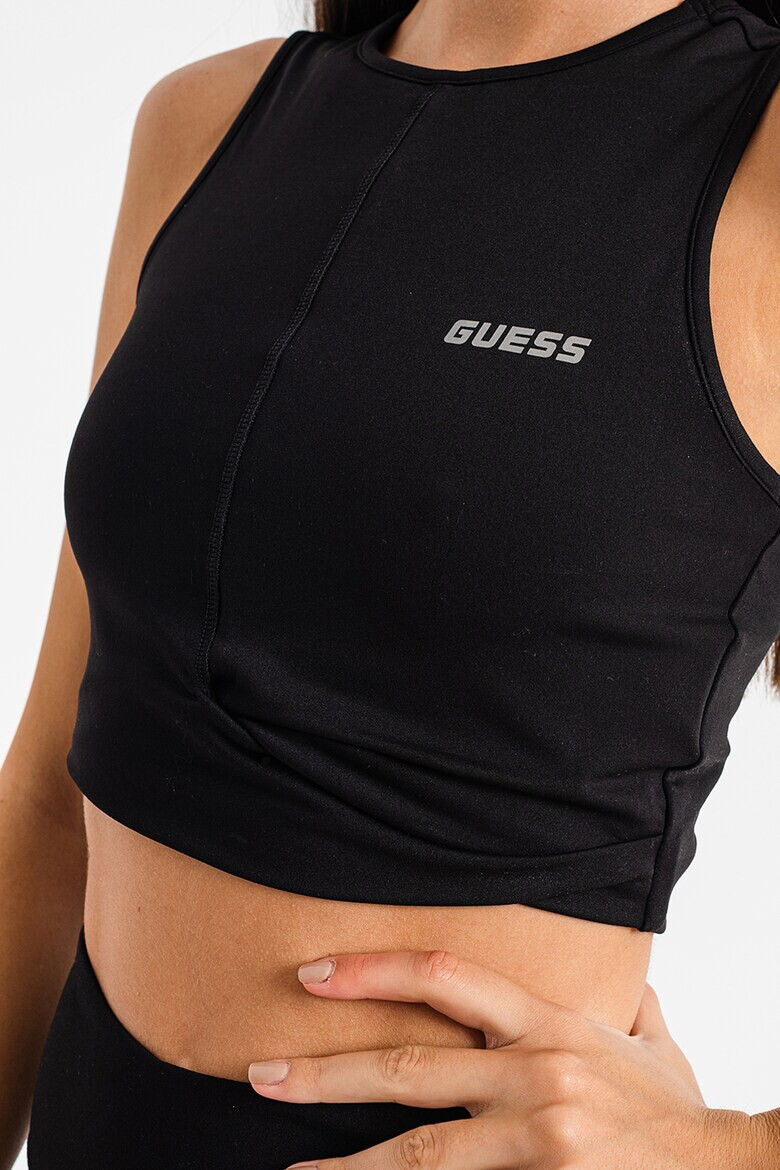 Guess Къс фитнес топ - Pepit.bg