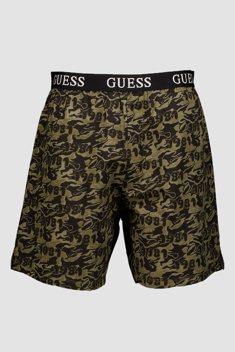 GUESS Къса десенирана пижама - Pepit.bg