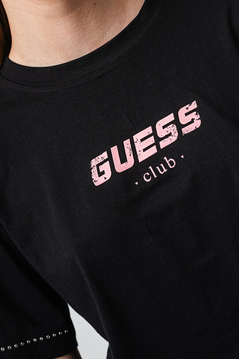 GUESS Къса фитнес тениска - Pepit.bg