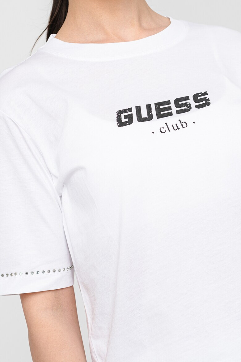 GUESS Къса фитнес тениска - Pepit.bg