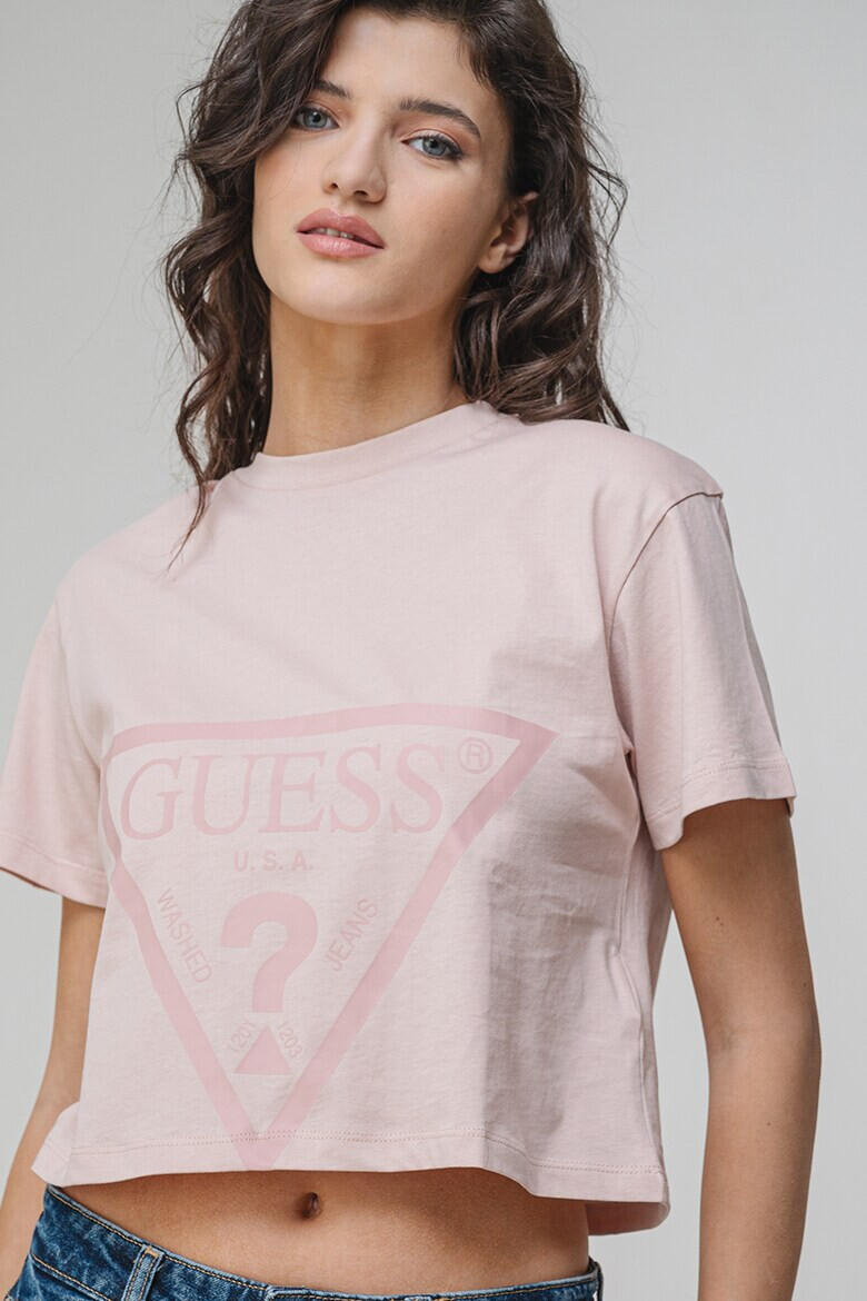GUESS Къса тениска Adele - Pepit.bg