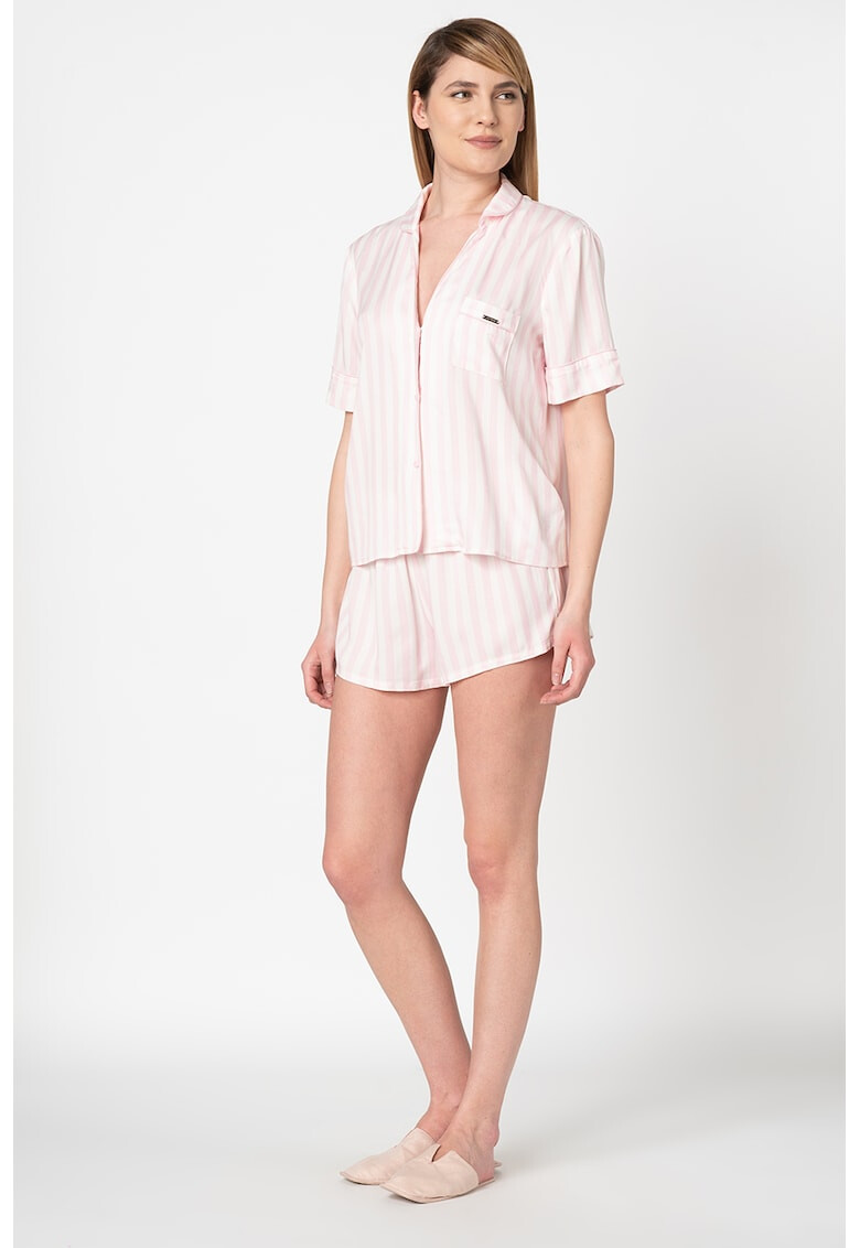 Guess Къса пижама на райе - Pepit.bg