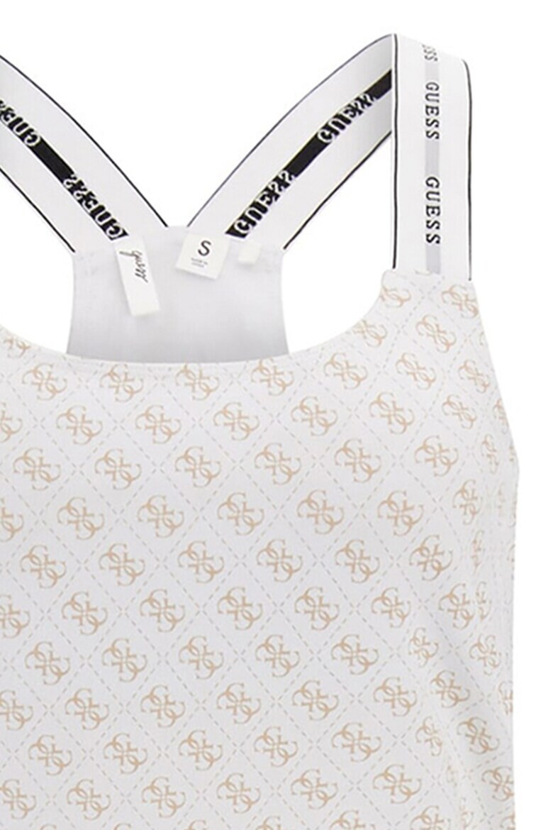 Guess Къса пижама с модал с монограм - Pepit.bg