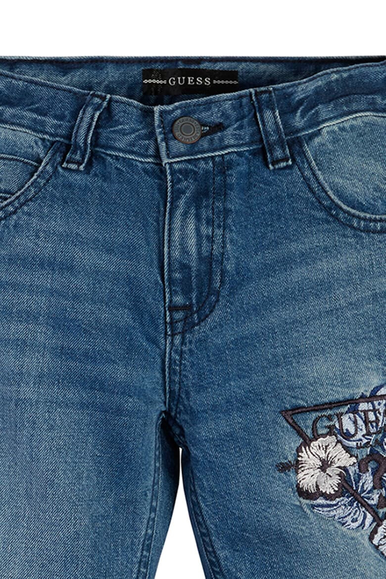 GUESS Къси дънки с лого - Pepit.bg