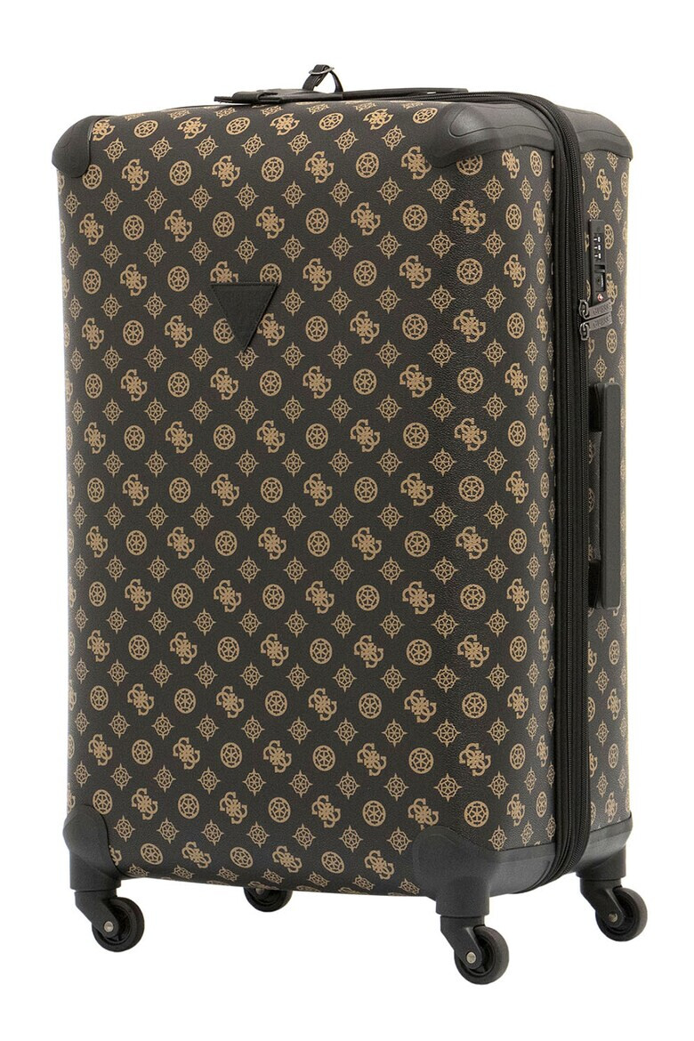 Guess Куфар от еко кожа с монограм - 103 л - Pepit.bg