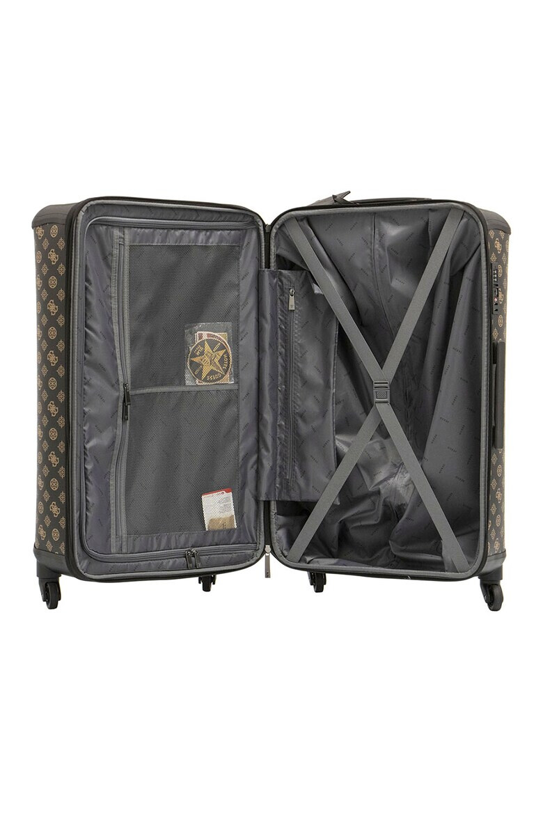 Guess Куфар от еко кожа с монограм - 103 л - Pepit.bg
