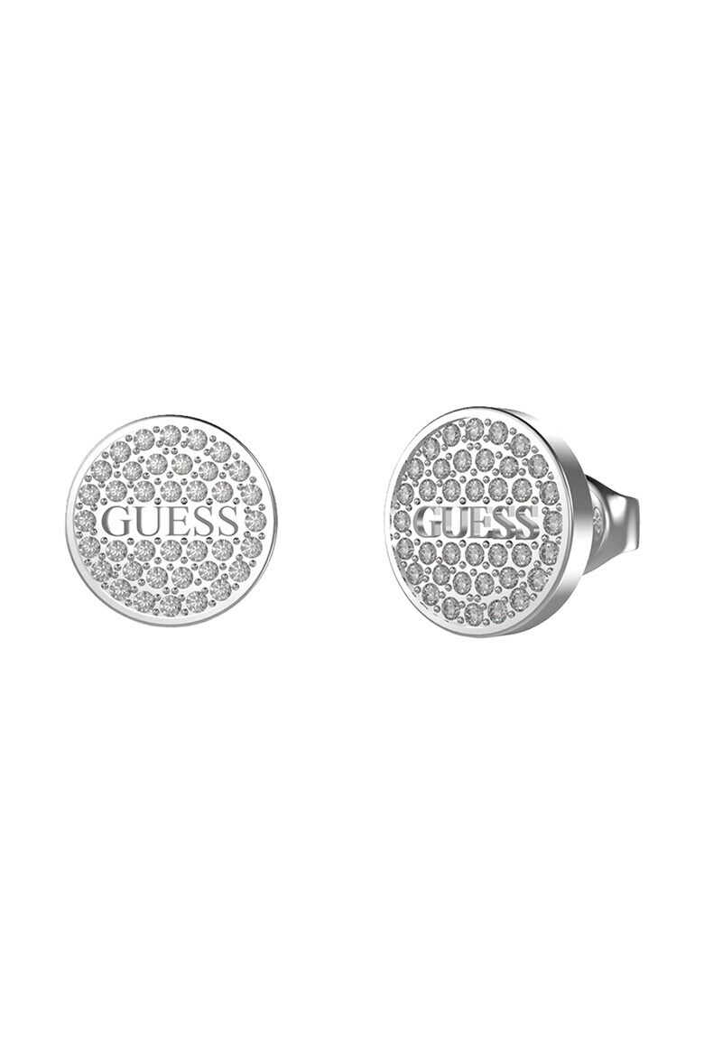 Guess Обеци с кристали - Pepit.bg