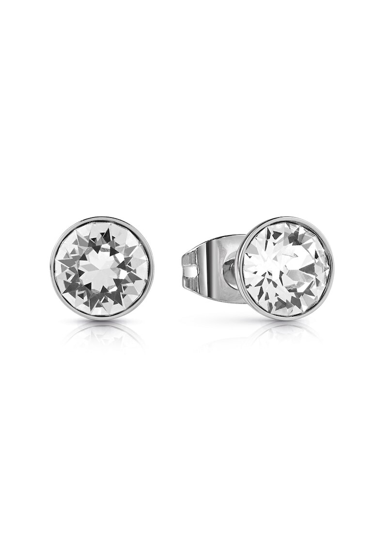 Guess Обеци с кристали Swarovski - Pepit.bg