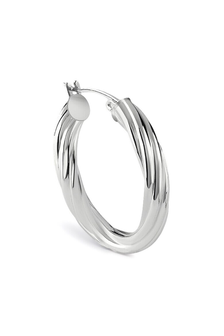 GUESS Обеци Twisted Superlight тип халки - Pepit.bg