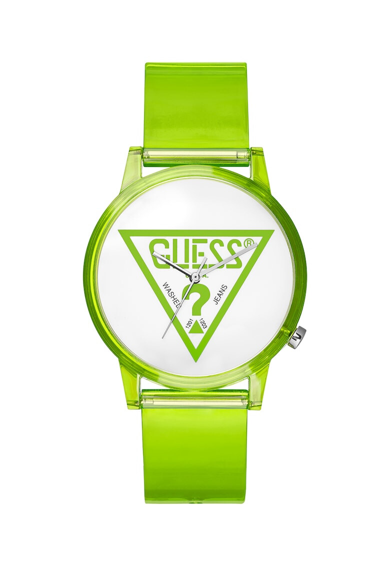 Guess Originals Унисекс часовник с полупрозрачна каишка - Pepit.bg