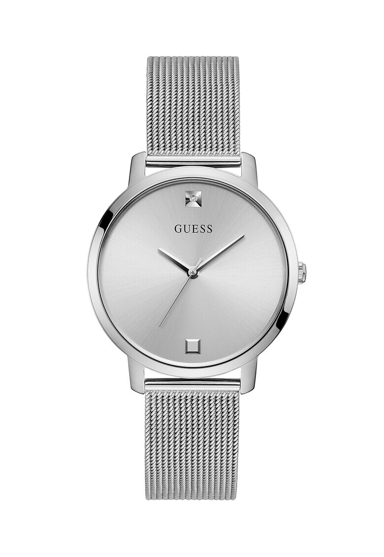 Guess Овален часовник с диамант - Pepit.bg