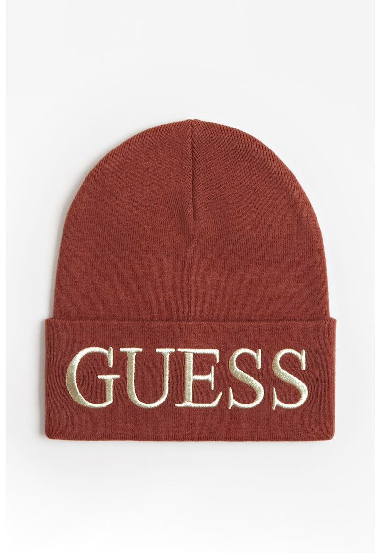 Guess Овална шапка с бродирано лого - Pepit.bg
