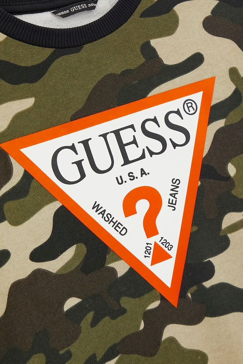 GUESS KIDS GUESS Памучен суитшърт с лого - Pepit.bg