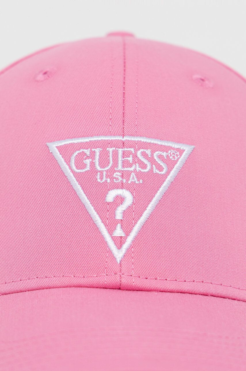 GUESS KIDS GUESS - Памучна шапка - Pepit.bg