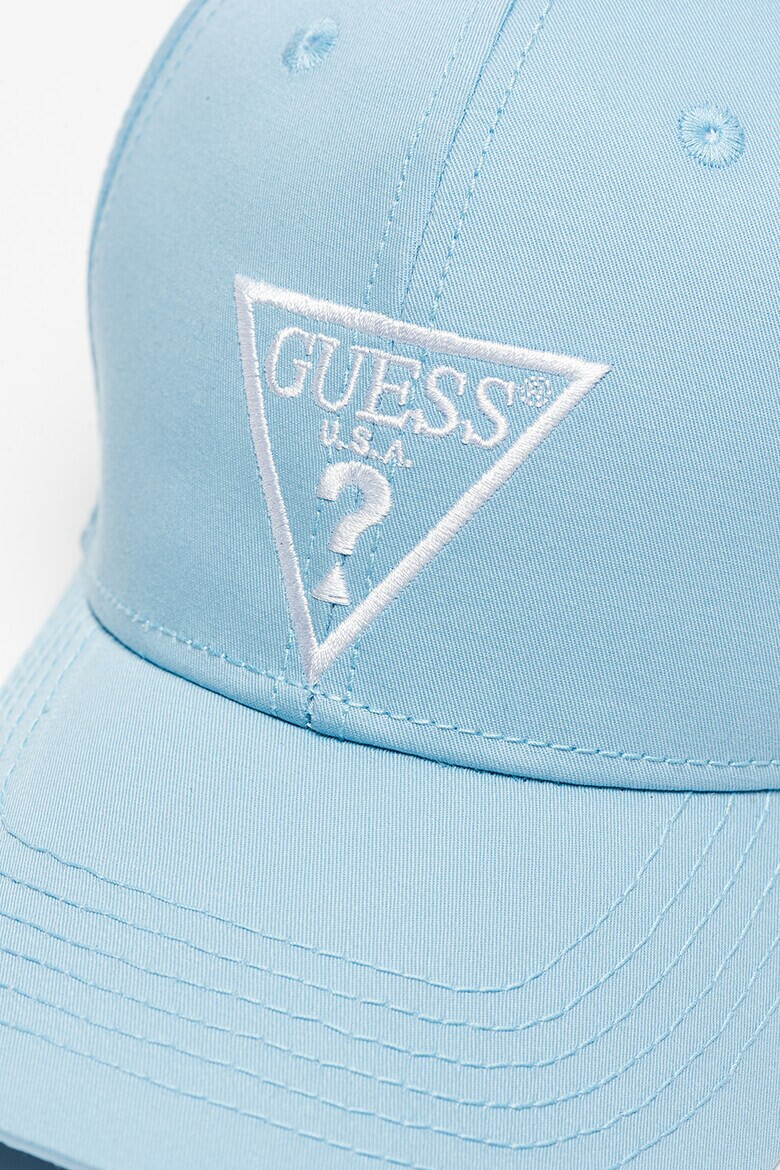 Guess Памучна шапка с лого - Pepit.bg