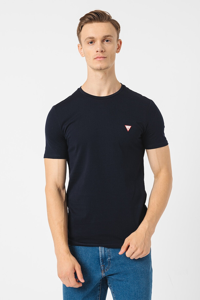 GUESS Памучна слим тениска - Pepit.bg