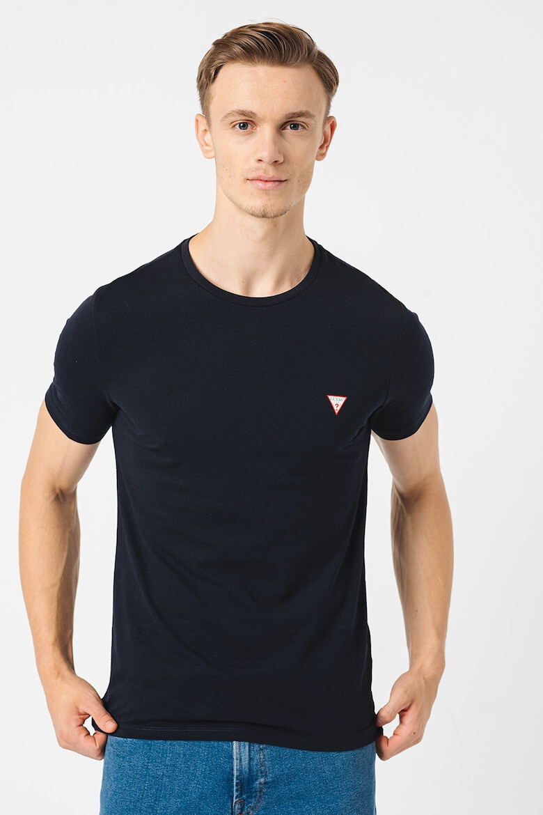 GUESS Памучна слим тениска - Pepit.bg