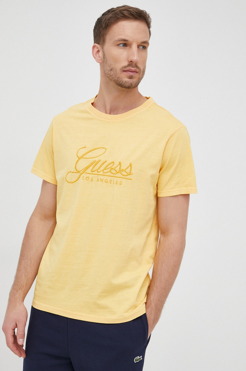 GUESS Памучна тениска - Pepit.bg