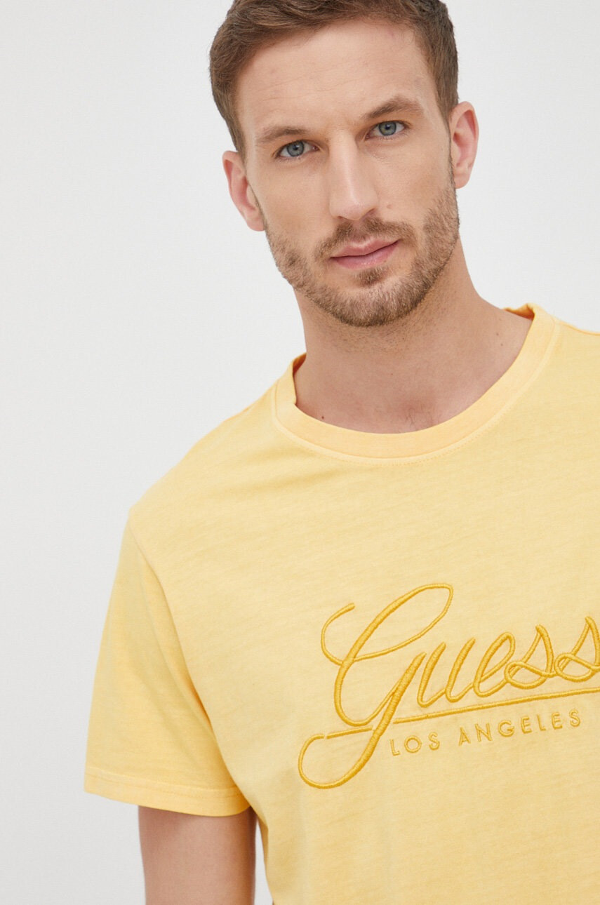 GUESS Памучна тениска - Pepit.bg