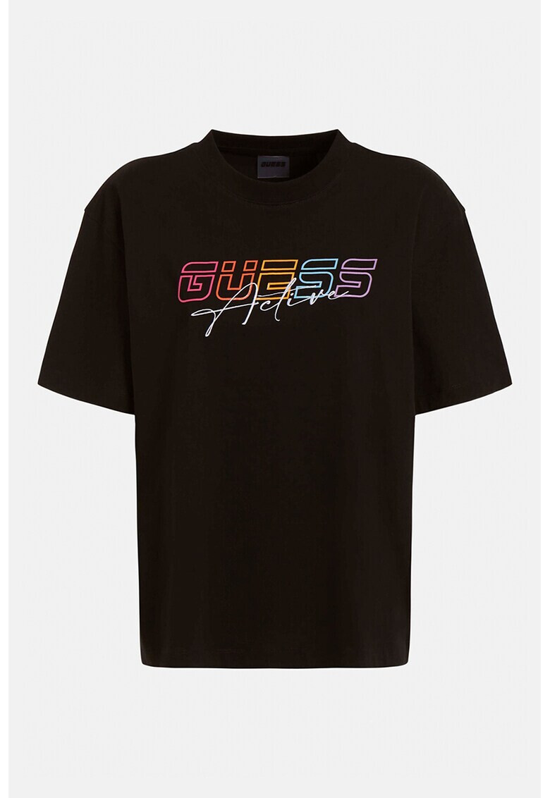 Guess Фитнес тениска на лога - Pepit.bg