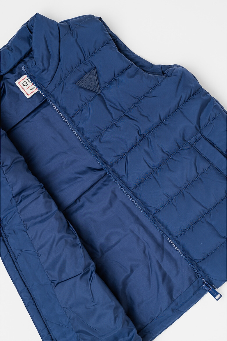 GUESS KIDS Подплатен елек с цип - Тъмносин - Pepit.bg
