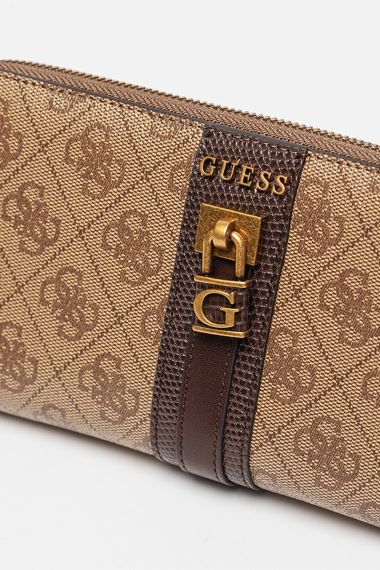 Guess Портфейл Ginevra от еко кожа с лого - Pepit.bg