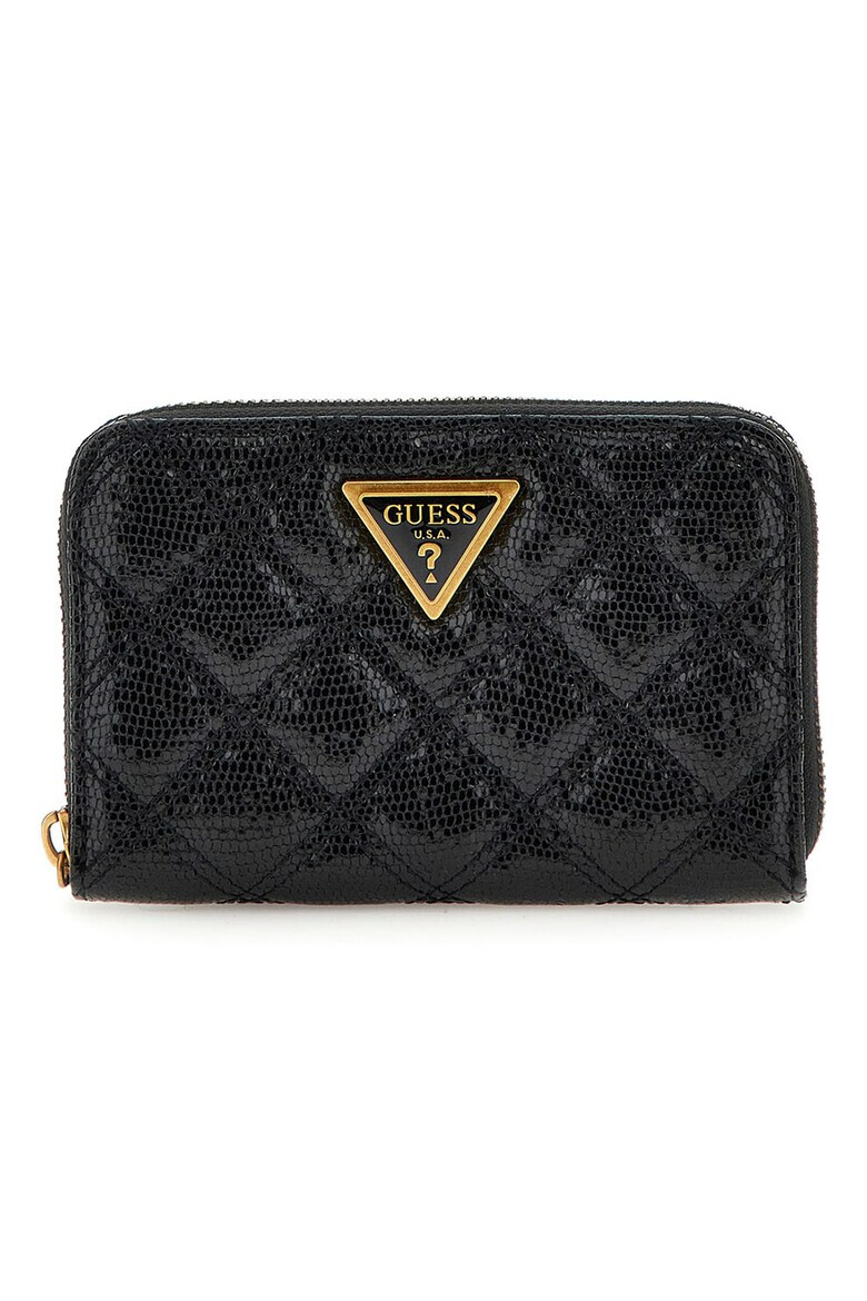 GUESS Портфейл Giully с шагрен - Pepit.bg