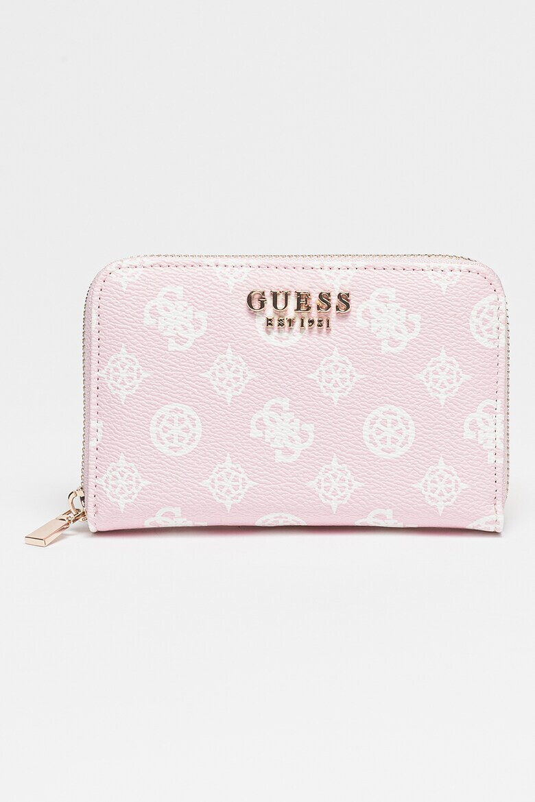 GUESS Портфейл Laurel с десен с монограм - Pepit.bg