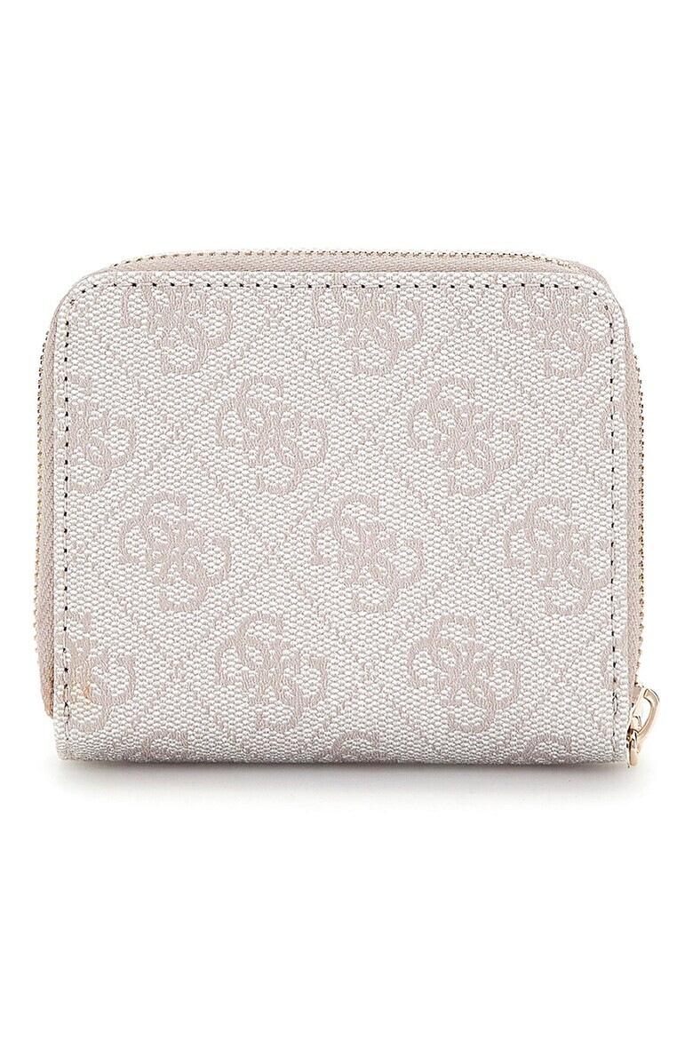 GUESS Портфейл от еко кожа с монограм - Pepit.bg